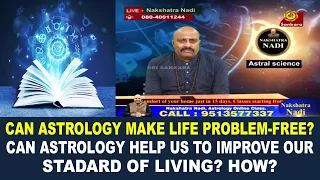 Can Astrology make Our LIFE Problem-Free? How? | Nakshatra Nadi LIVE by Dr. Dinesh Guruji