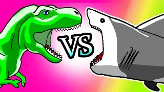 Team DINO VS. Team SHARK - EVERY EPISODE EVER!!!