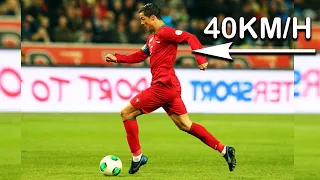 Cristiano Ronaldo Fastest Runs in the Field 40Km/hr.