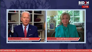 Hillary Clinton endorses Joe Biden for president