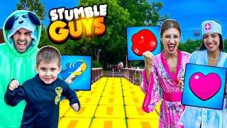 STUMBLE GUYS en LA VIDA REAL!!