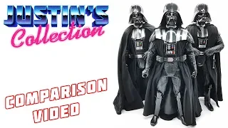 Hot Toys Empire Strikes Back Darth Vader Comparison Video