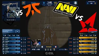 IEM Katowice 2020 CSGO  - SEMIFINALS - G2 vs Fnatic | NAVI vs Astralis - KennyS and S1mple VAC shots