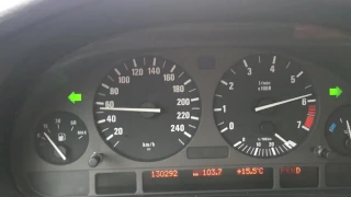 Bmw E39 automatic 520i 0-100km acceleration