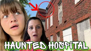 EXPLORING an ABANDONED GHOST HOSPITAL! Did THE GHOSTS follow AUBREY and Mellisa HOME?!