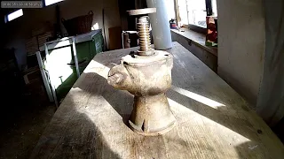 Spiral Jack -  Restoration Omega 4 tons // Spirál emelő restaurálása