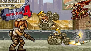 Metal Slug 4 All secrets [Level 4] No death