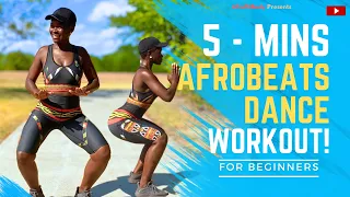 5 - Minutes AfroBeats Dance Workout | Bonus Time | No Equipments | AfroFitBody