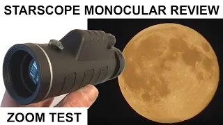 Starscope Monocular Review Zoom Test