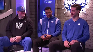 Kedon Slovis, Isaiah Bagnah, and Connor Pay on BYUSN 3.31.23