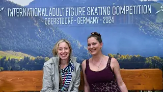 Oberstdorf 2024 Women’s bronze I USA freeskate adult figure skating not my best…