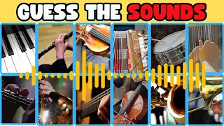 Guess Musical Instrument Sounds!🎷Aspiring Musicians! Watch this!