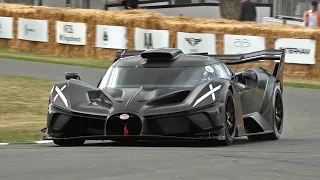 Hypercars Accelerating! Bugatti Bolide, Huayra R, Jesko, Valkyrie AMR Pro, Solus GT, N Vision 74