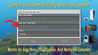 How To Add Servers In Minecraft For Xbox, PS4/PS5, And Nintendo Switch