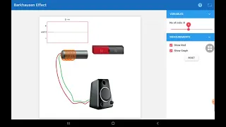 Activity 13: Vlab on Barkhausen Effect by Aniket Sahu