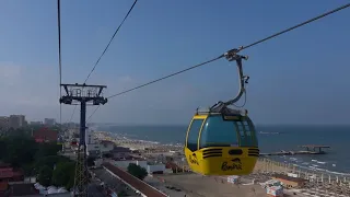 Telegondola din Mamaia, Romania -  cable car ride