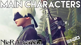 The Main Characters Of Nier Automata! - Nier Automata Playable Characters!