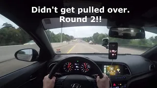 2018 Elantra Sport POV Drive 2 | ALMOST GOT PULLED OVER