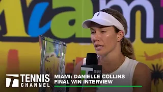 Danielle Collins Talks About What Her Miami Open Title Means | Miami Open Final