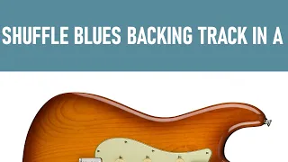 Shuffle Blues in A Backing Track [120bpm]