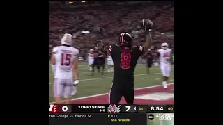Ohio State's Cade Stover Gets First Career TD vs. Wisconsin | Big Ten Football