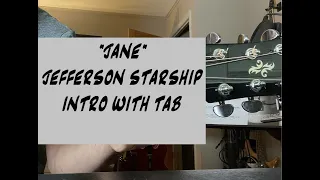 "JANE" INTRO WITH TAB JEFFERSON STARSHIP - WAYNE THOMPSON GUITAR LESSONS IN LANCASTER PA