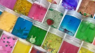 MIXING ALL MY CLEAR SLIME TOGETHER !! MOST SATISFYING SLIME VIDEOS