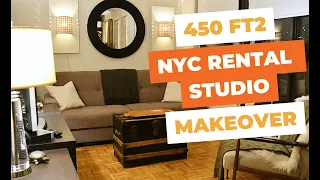Small space living: NYC studio apartment makeover