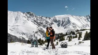 Snow Shoe Adventure Wedding! - Colorado MicroWeddings & Elopements