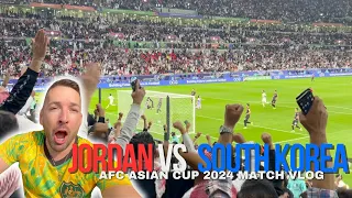 🇯🇴 JORDAN vs SOUTH KOREA 🇰🇷 - Asian Cup match vlog and highlights