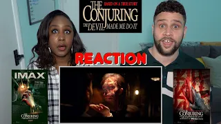 THE CONJURING: THE DEVIL MADE ME DO IT – Final Trailer Reaction!