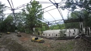 Pripyat ( Chernobyl )  При́п'ять Private Tour + 360 VR Part 4