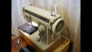 Sewing machine Швейная машина Ideal 601 Намотка нитки.