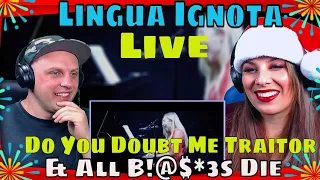 Reacting to Lingua Ignota - Do You Doubt Me Traitor & All B!tches Die - Live