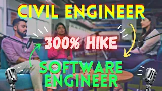 Civil Engineering to Software Engineer | 300% Hike | Scaler Review!