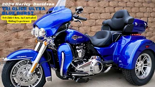 Tri Glide Ultra, An Unrivaled Riding Experience | 2024 Harley-Davidson Tri Glide Ultra Blue Burst