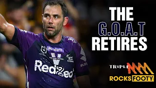 The G.O.A.T Cameron Smith Officially Retires From The NRL | Rush Hour with MG!