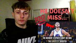 British Soccer fan reacts to Basketball - The Game Stephen Curry Became The Greatest Shooter Of All