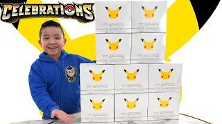 2 PIKACHU  in 1 Pack !! 25th Anniversary Pokemon Celebrations Calvin CKN