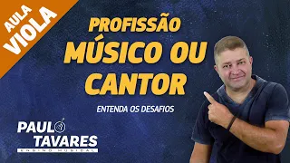 PROFISSÃO - MÚSICO OU CANTOR | Paulo Tavares