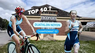 Championnat de division 2 en duathlon à Noyon