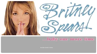 Britney Spears - ...Baby One More Time [KARAOKE ACOUSTIC VERSION] (with Easy Lyric)