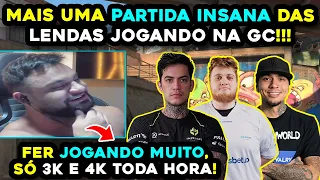 A RESENHA TÁ SEM LIMITES!! 🤣🔥 FER, FNX, BOLTZ E LUCAS1 JUNTOS JOGANDO UMA LOBBYZINHA NA GC!