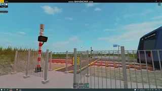 ROBLOX - Cars vs trains - Railroad crossing from New Zealand (part 2)