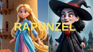 kids animation | English Stories| Rapunzel