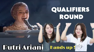 PUTRI ARIANI "I Still Haven't Found What I'm Looking For" Qualifiers |REACTION!