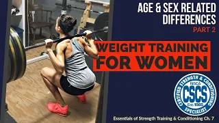 Should Men & Women Train Differently? | CSCS Chapter 7