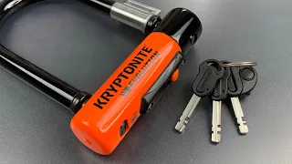 [836] Kryptonite’s “New-U” Evolution Mini Bike Lock Picked