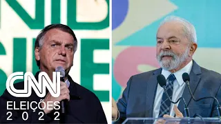 Lula fala cinco minutos a mais que Bolsonaro no Jornal Nacional | CNN 360°