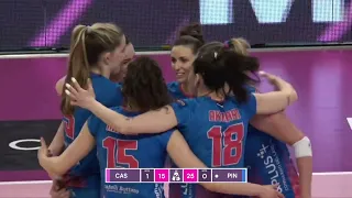 Pinerolo vs Casalmaggiore | Highlights | 24^ Giornata Campionato 23/24 Serie A1 Volley Femminile